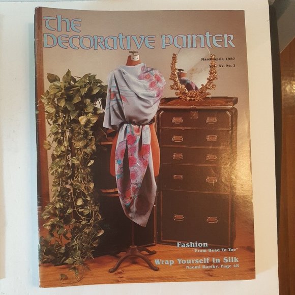 5 Decorative Painter Magazines 1987 National Tole Society - Picture 5 of 12